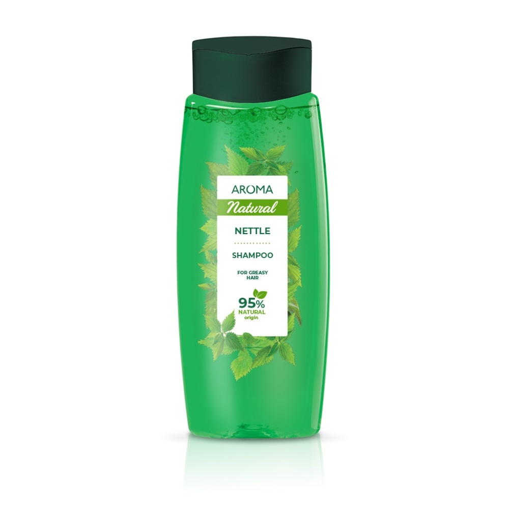 Aroma Natural Shampoo, Nettle For Greasy Hair 400ml